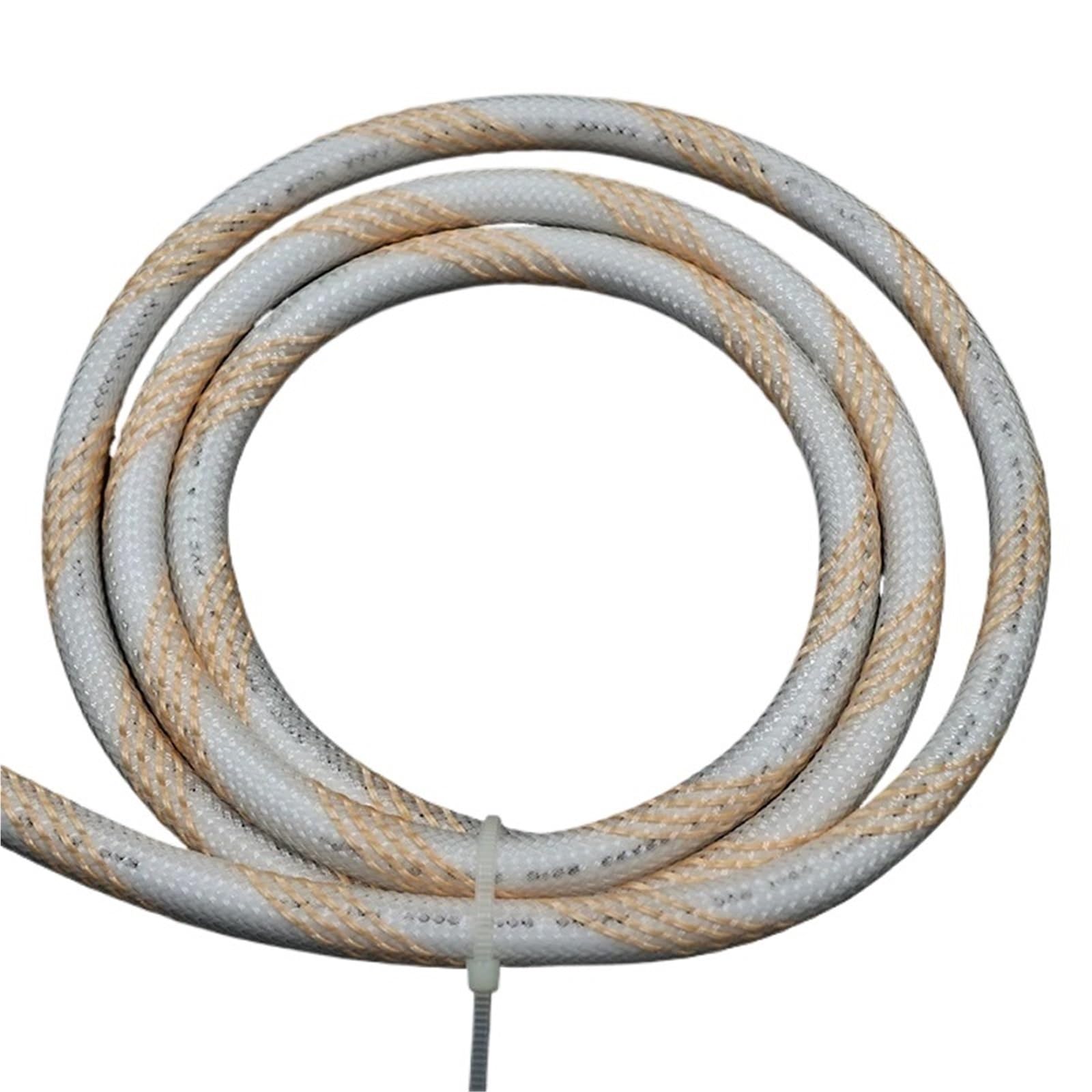 Canalina Passacavi Muro Guaina intrecciata for cavi elettrici per Computer(10mm,50m)