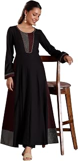 Libas Woven Design Rayon A-Line Kurta With Trouser Price In India