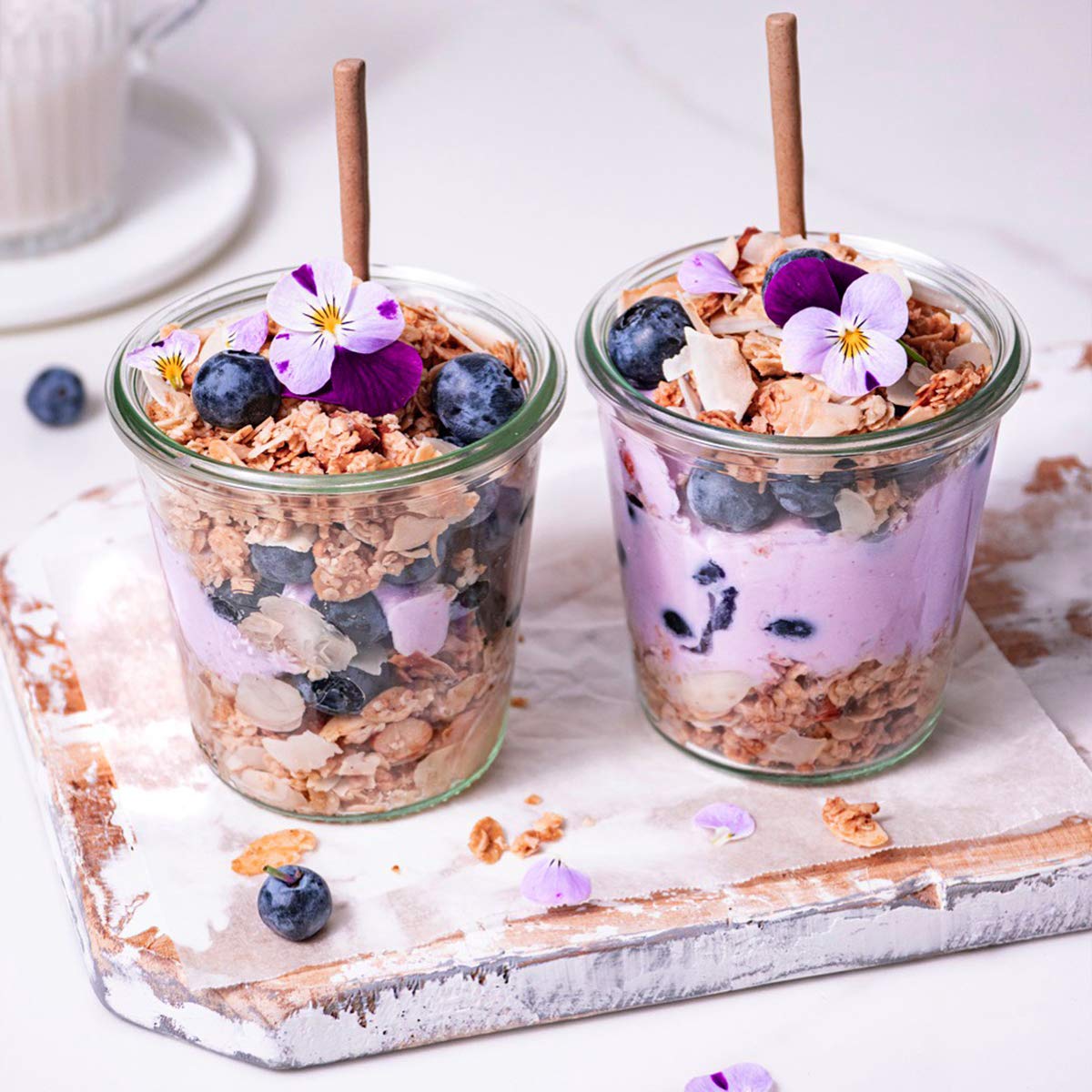 Polvo orgánico de arándanos índigo, polvo colorante alimentario morado, sin gluten, sin OMG, 5 onzas (paquete de 1) 6