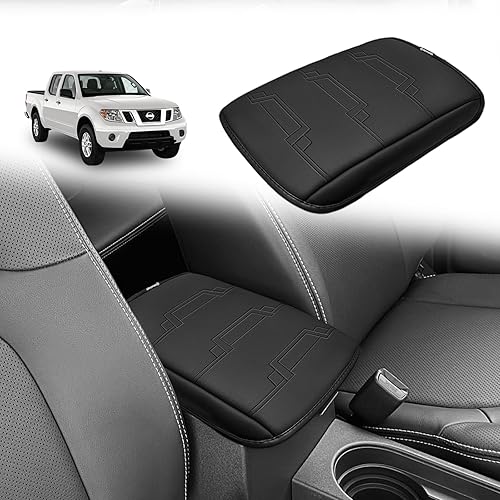 Miniatura 62 de Muslogy Funda para reposabrazos de consola central compatible con Chevy Silverado/Tahoe y GMC Sierra/Yukon 2007-2013, cojín para reposabrazos