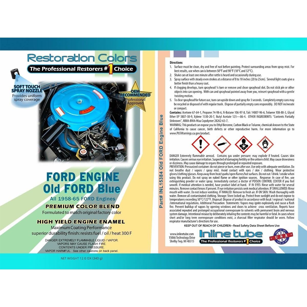 Touch Up Express Paint for Ford Focus UX Ingot Silver Metallic 12oz Aerosol Spray Touch Up