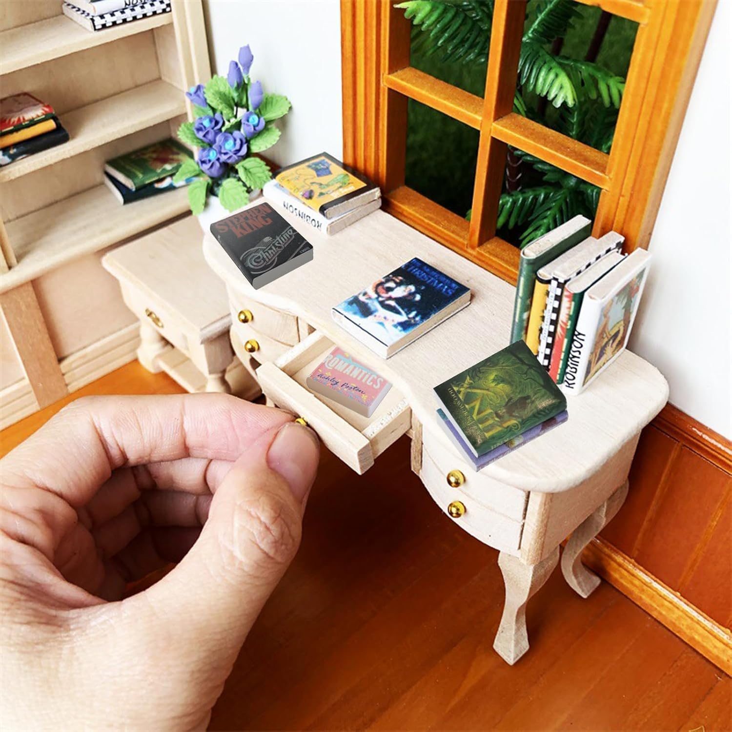 Miniature Books for Dollhouses & Fairy Gardens -4