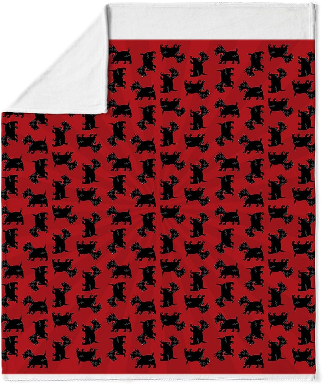 CafePress Scottish Terrier Throw Blanket Super Soft Fleece Plush Throw Blanket, 60"x50"