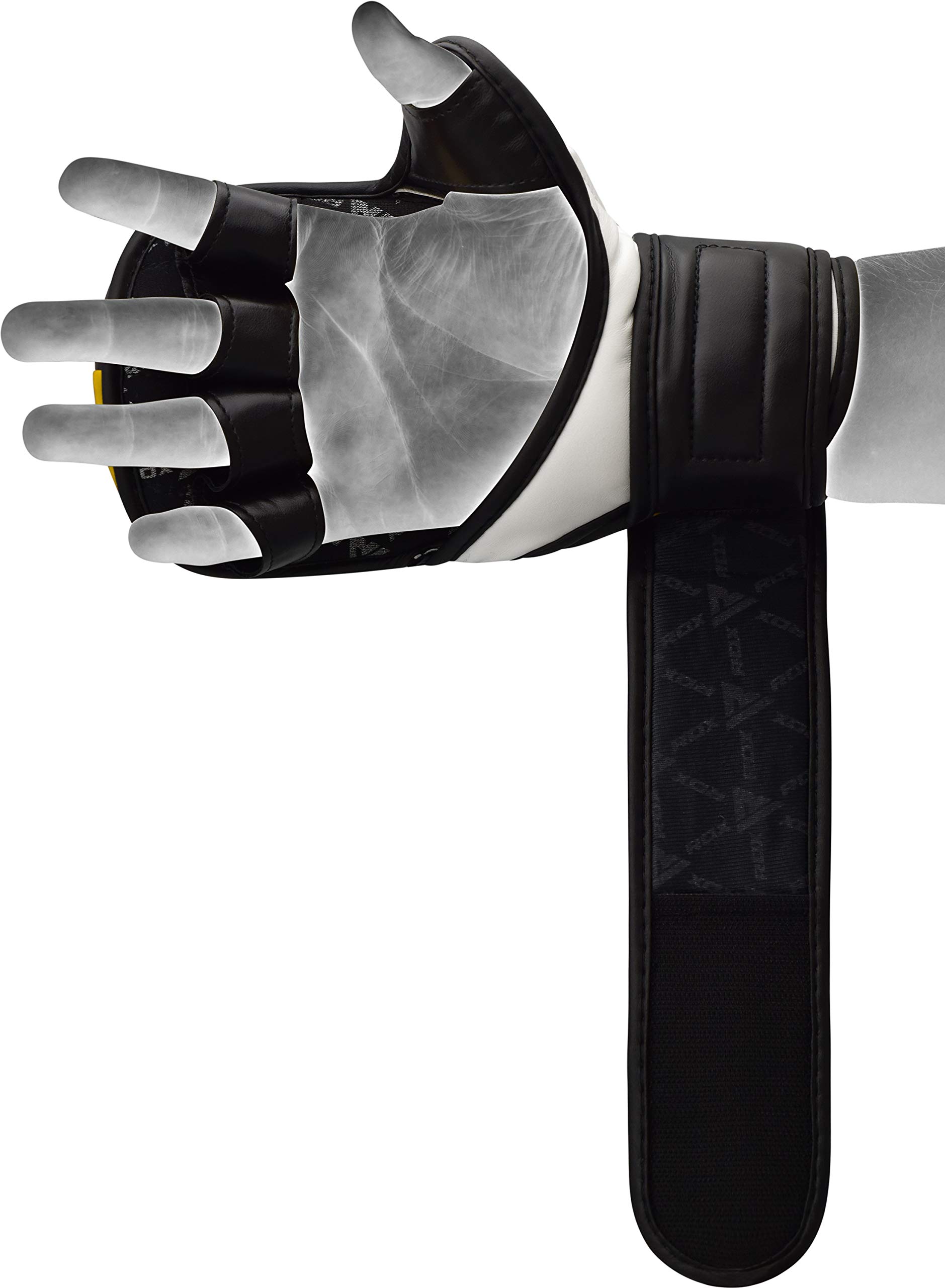 RDX Maya Cuero Guantes Boxeo Saco Sparring Entrenamiento Mitones Muay Thai Kick Boxing