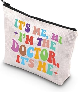 Doctor Makeup Bag Dentist Doctor Gift It’s Me,Hi I’m The Doctor It’s Me Gift for Female Doctor (Doctor CA)