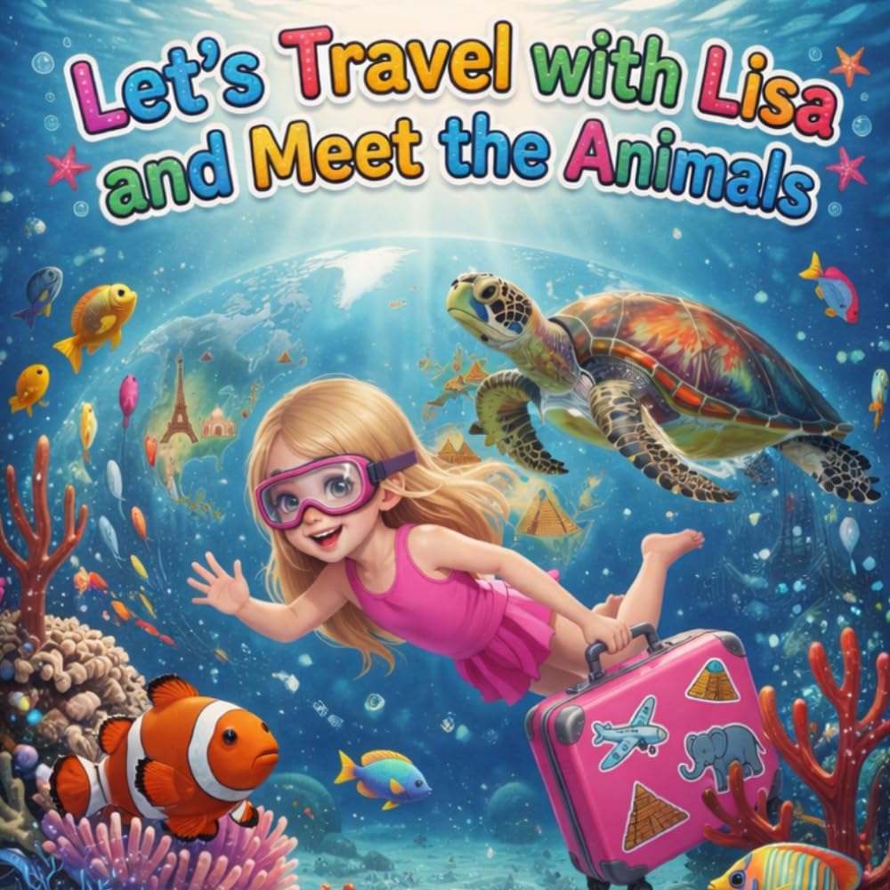 Let’s Travel with Lisa and Meet the Animals: A Magical Adventure Around the World with Amazing Animals