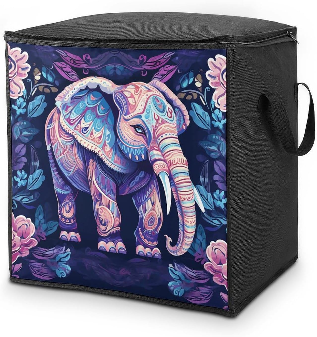 Comforter Storage Bag Large Capacity Zipper Clothes Storage Bag 70L