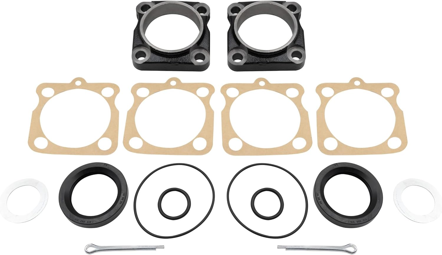 EMPI Axle Bearing Cap and Seal Kit Swing Axle, Late Style (Long Axle), 67-68
