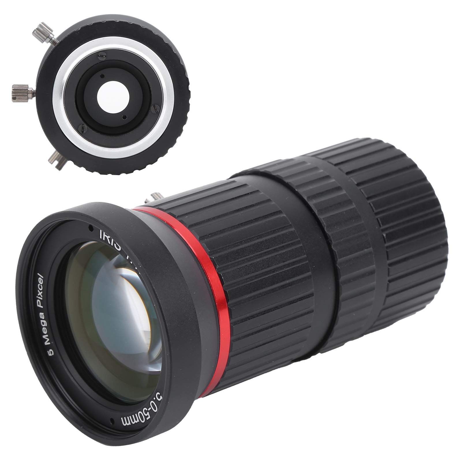 Generic Lente de Montura CS, Material de Aleació de Aluminio de Calidad Útil para Lentes de Cámara de Composiciónica de Imagenes, para Mujer y Hombre