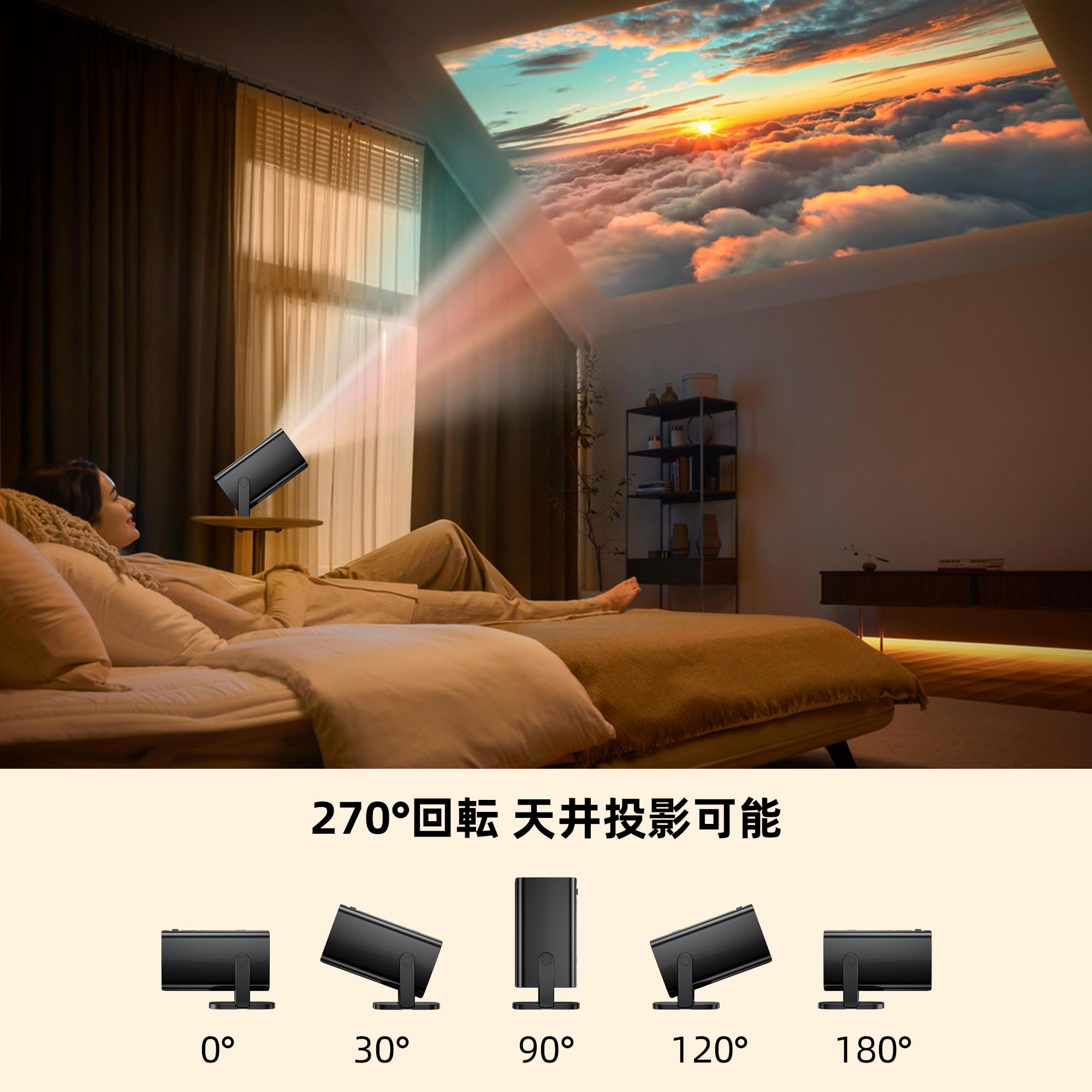 Amazon.co.jp: 【超小型＆軽量ただ310g！2026年最新登場！スマホ接続