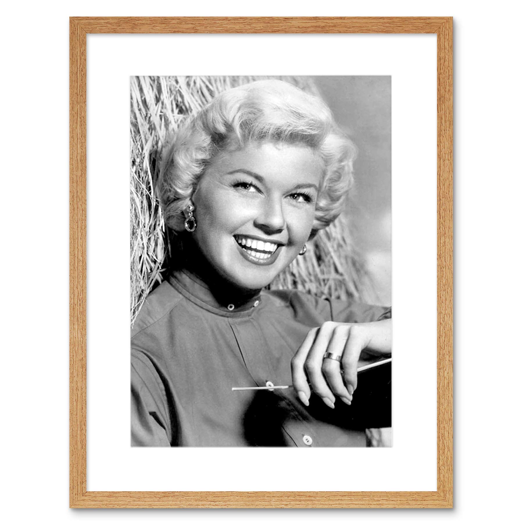 Wee Blue Coo Hollywood Publicity Shot Doris Day Framed Wall Art Print