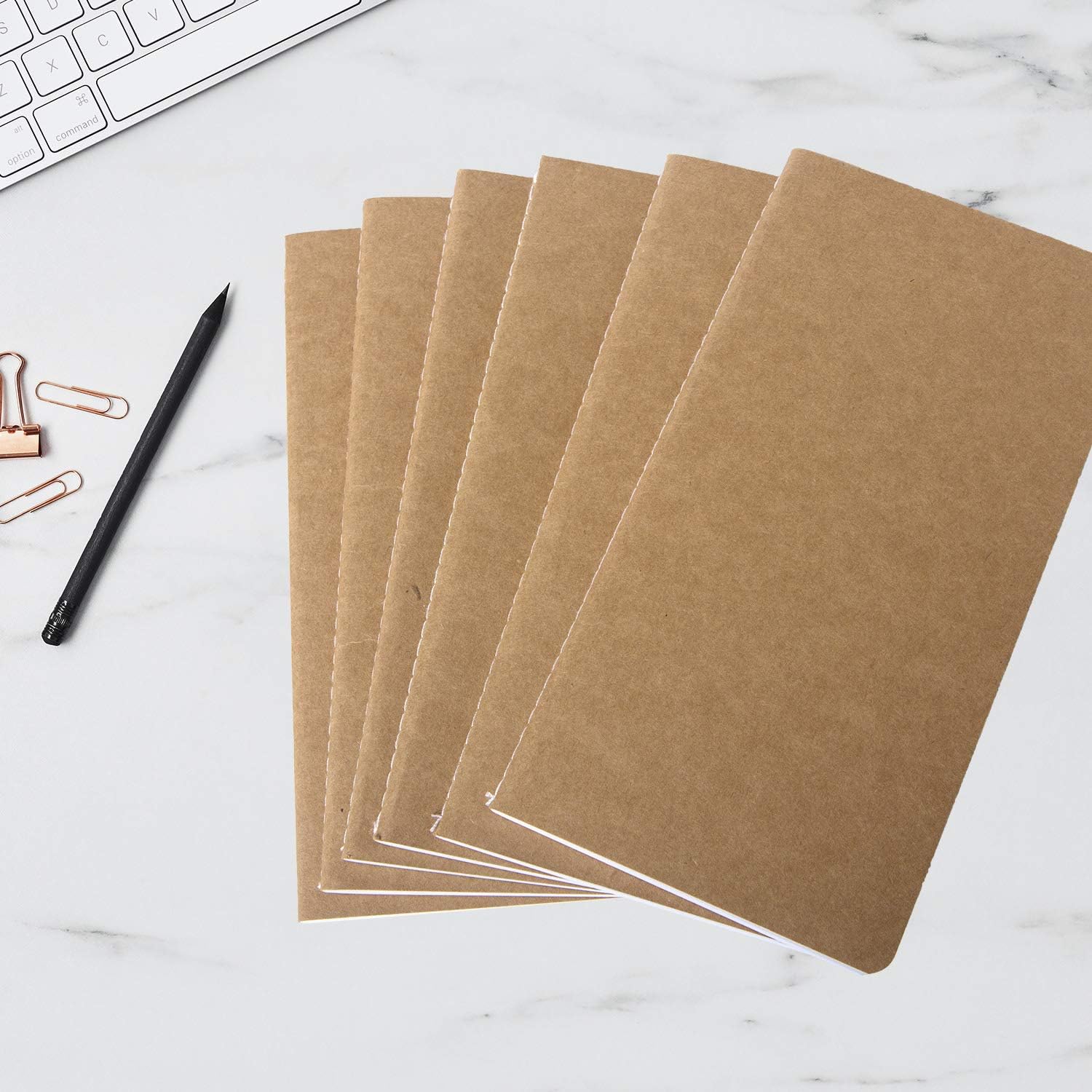 50 Pack Notebook Journals - Travel Notebooks For Memo, Journal, Notes, Diary - Pocket Notebooks Travelers Journal - H5 Lined Notebook - Bulk Journals Sewn Notebook -80 Pages- 4.4 x 8.26 Inches