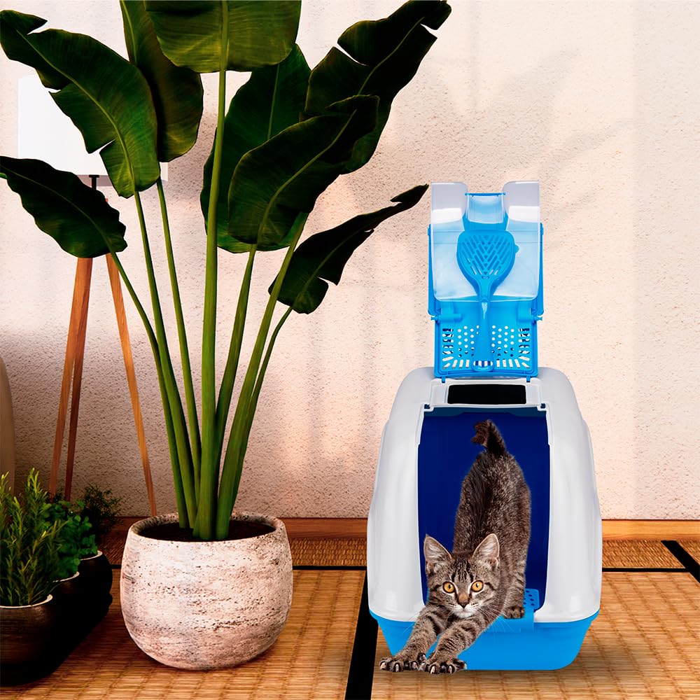 Netta 48006 Katzen-Toilettenbezug – 1,5 g, Sortierte Farbe