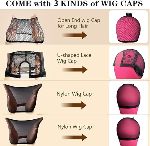 Miniatura 7 de Cabeza de bloque de lona de 23 pulgadas, soporte para peluca de 47 pulgadas con trípode, cabeza de maniquí para exhibición de pelucas con gorras