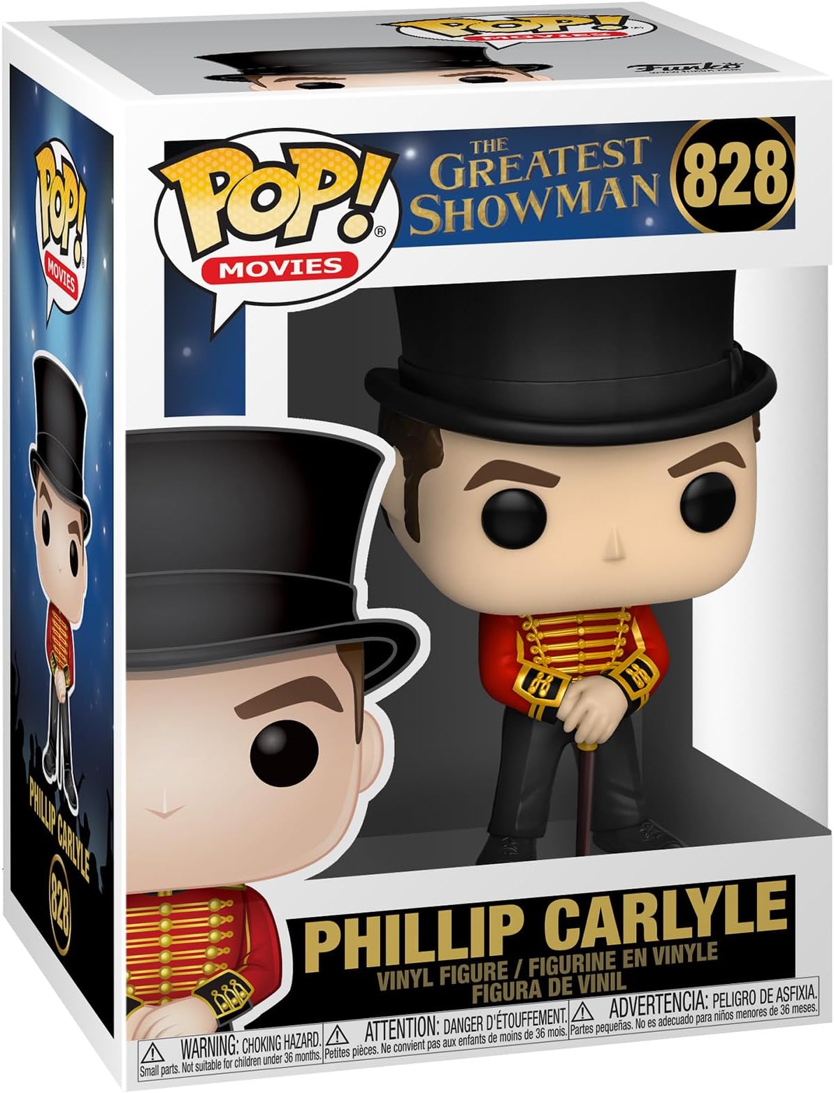 Funko 44498 POP! Movies: Greatest Showman - Phillip Carlyle