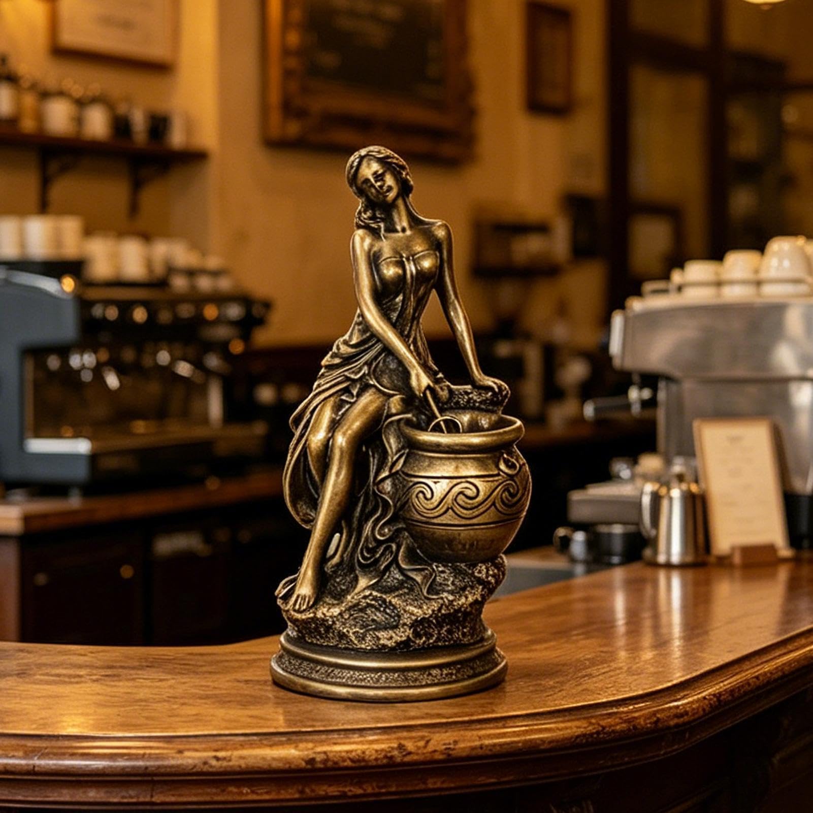in resina robusta, statua vintage – Statue, facile da usare, compatta