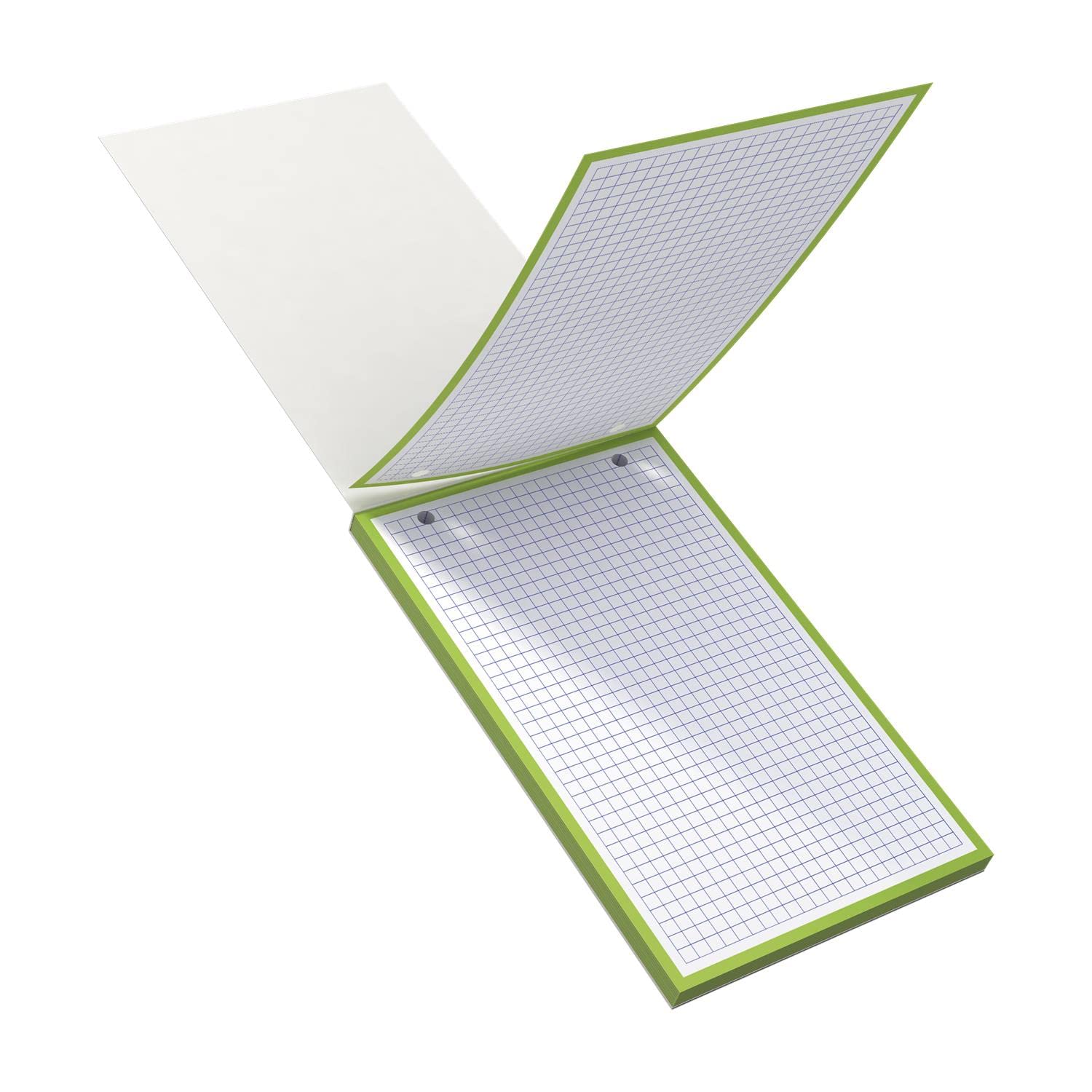 OXFORD Lot de 10 Blocs de 30 fiches bristol 125X200 perforées Q5/5 vert