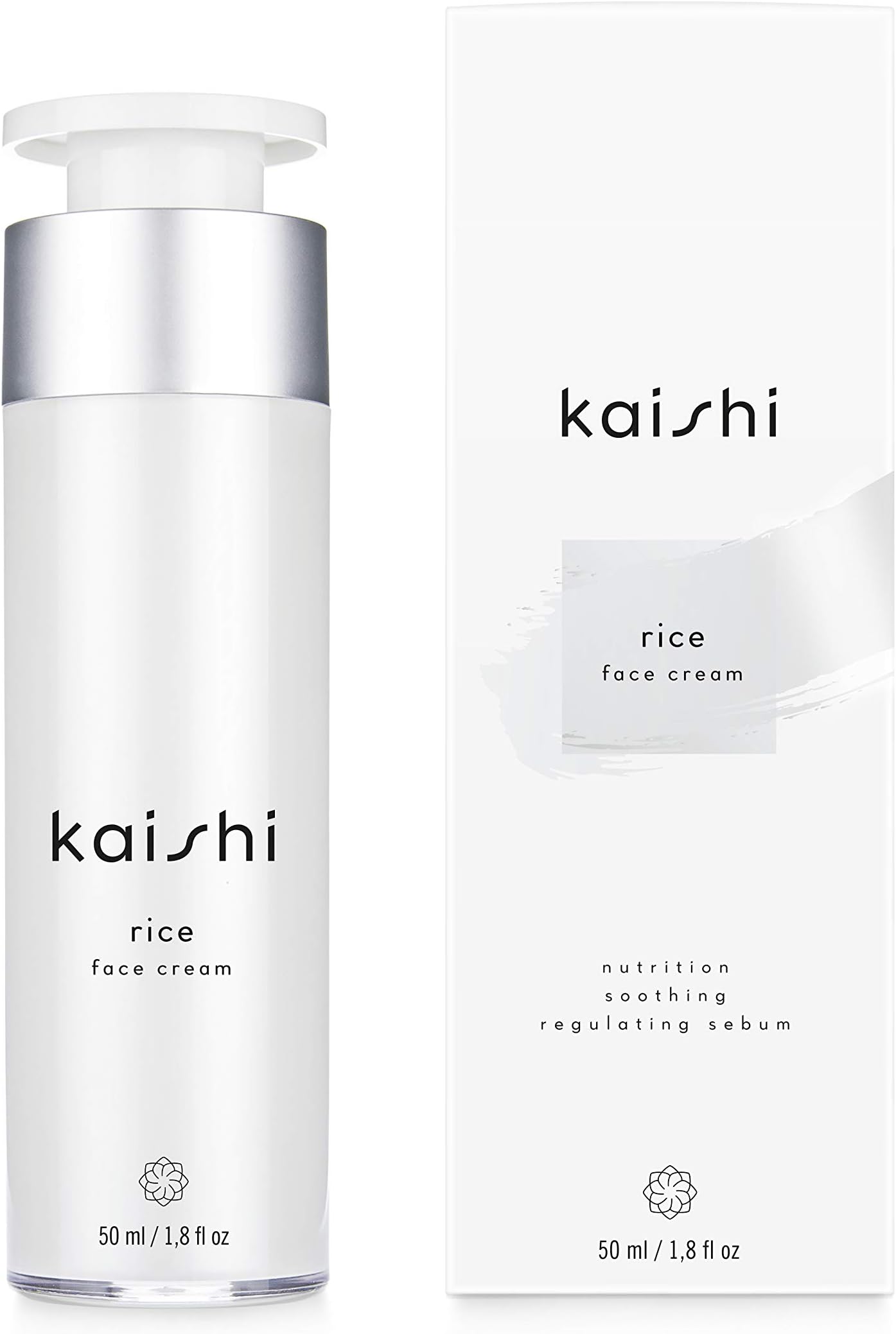 Kaishi - Rice Face Cream - nourishing, mattifying, evenes skin tone - 50 ml