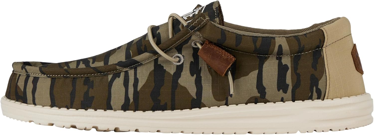 Hey Dude Men's Wally Wl Funk Multiple Colors | Mens Shoes | Men's Lace Up Loafers | Comfortable & Light-Weight