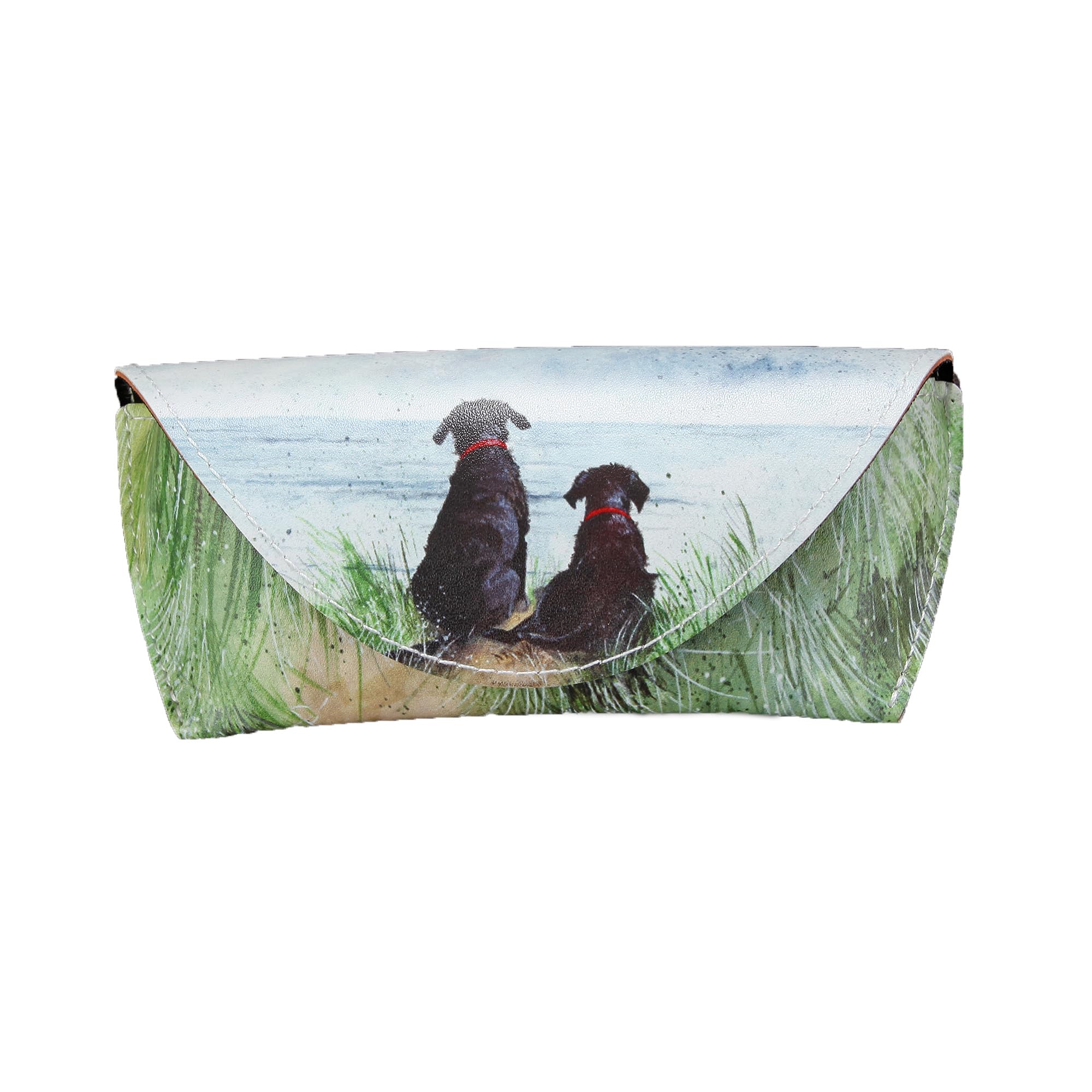 Alex Clark Unisex Multicoloured Dunes Gl19 Glasses Case, M