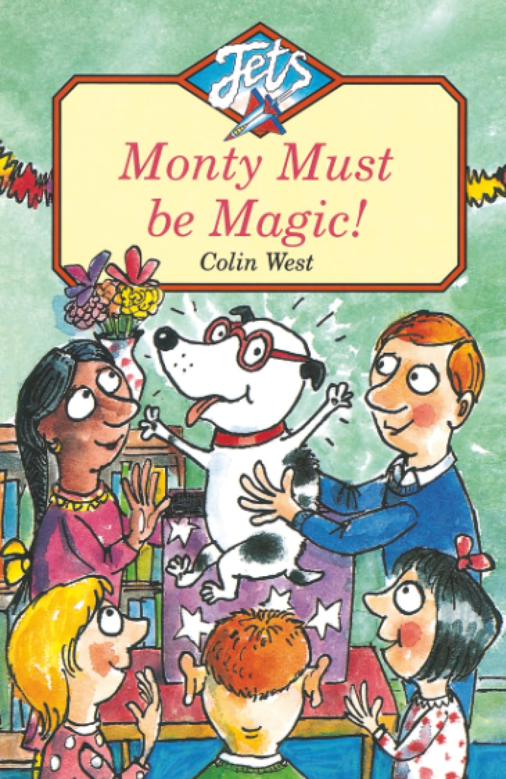 Colin West Unisex Multicolor Monty Must Be Magic Paperback Book