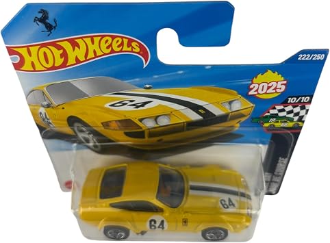 Hot Wheels - Ferrari 365 GTB4 Competizione (1/64) Yellow - 2025