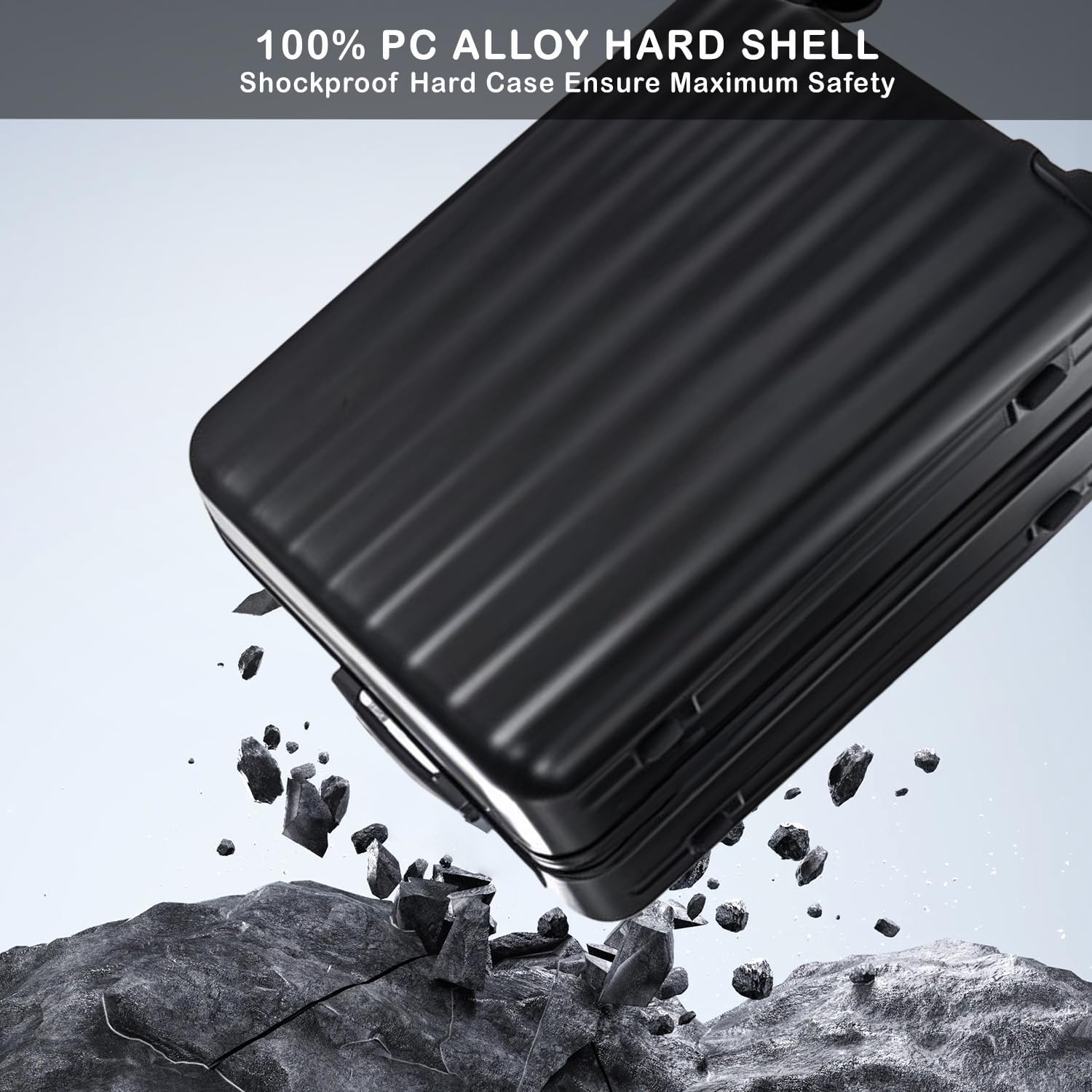 2025 Upgraded Wine Suitcase for Airplanes 12 Bottle, Thickened Wine Luggage for Airplane Travel with TSA Approved Lock and 360֯ Rotating Wheels, Wines Travel Suitcase with Removable Insert