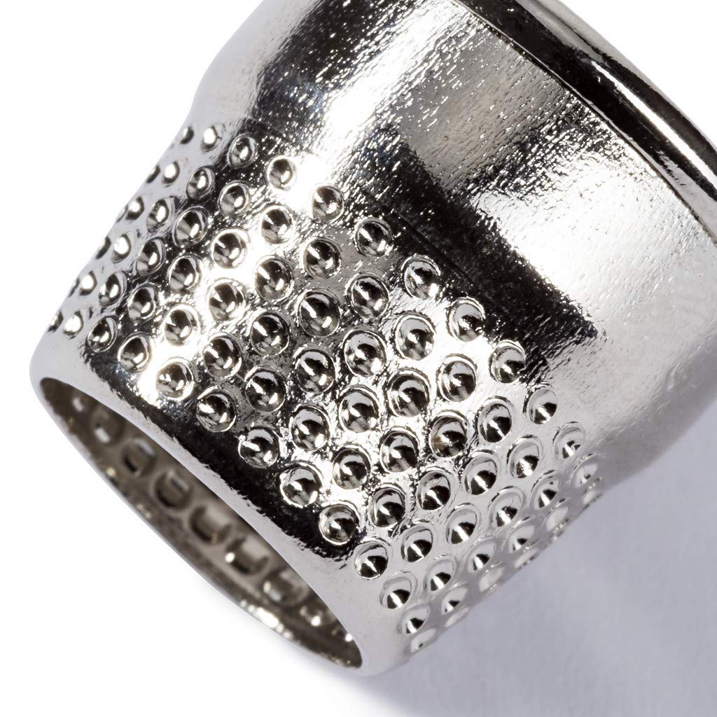 Prym Thimble, Acero aleado, Silver, 17 mm, silberfarbig