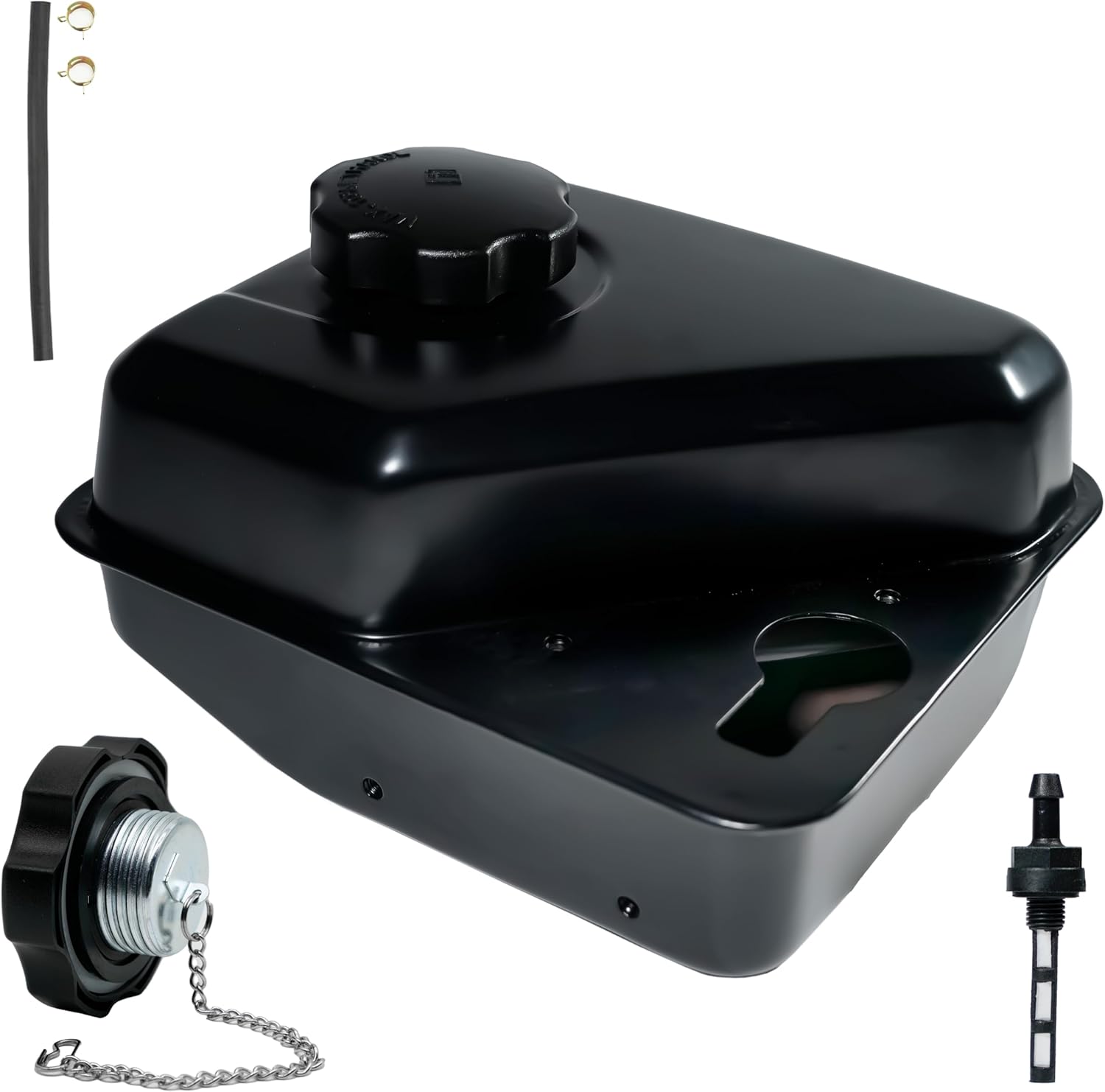 JMCHstore Gas Fuel tank for MTD CUB CADET Snow Blower Thrower 524SWE 524WE 726TDE,Troy Bilt 2420, Craftsman 22'' 88779 88170 179cc 208cc OHV Engine 951-10653A 951-10653B 951-10653 751-10653