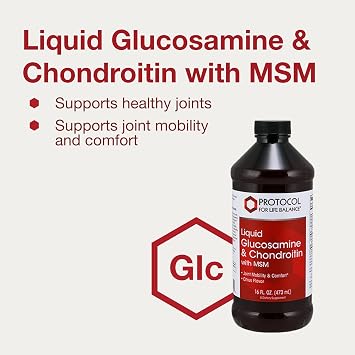 PROTOCOL FOR LIFE BALANCE Liquid Glucosamine Chondroitin, Joint, 16 fl oz