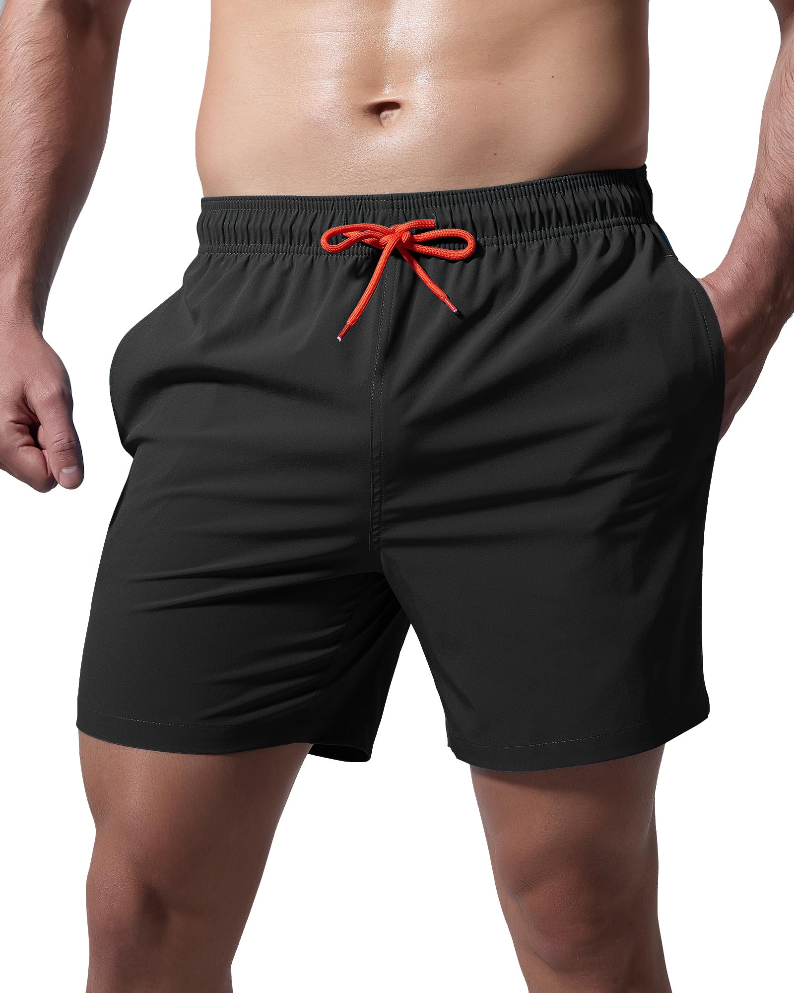 Arcweg Badehose für Herren Jungen Badeshorts für Männer Kurz Schnelltrocknend Beachshorts Boardshorts Strand Shorts mit Mesh-Futter und Verstellbarem Tunnelzug | Schnelltrocknend, Kurz, Beachshorts, Strand Shorts, mit Mesh-Futter, und Verstellbarem Tunnelzug