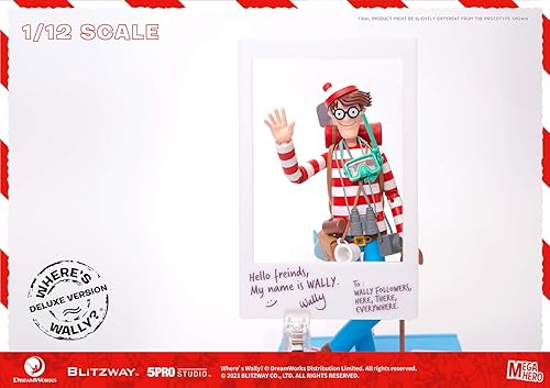 Miniatura 9 de ¿Dónde está Waldo? - Figura de acción Waldo escala 1/12 (versión Deluxe), 5Pro Studio MEGAHERO Series