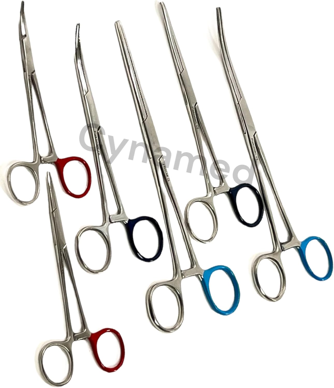 Premium Ultimate Hemostat Set 6 Piece Ideal for hobby tools electronics fishing and taxidermy