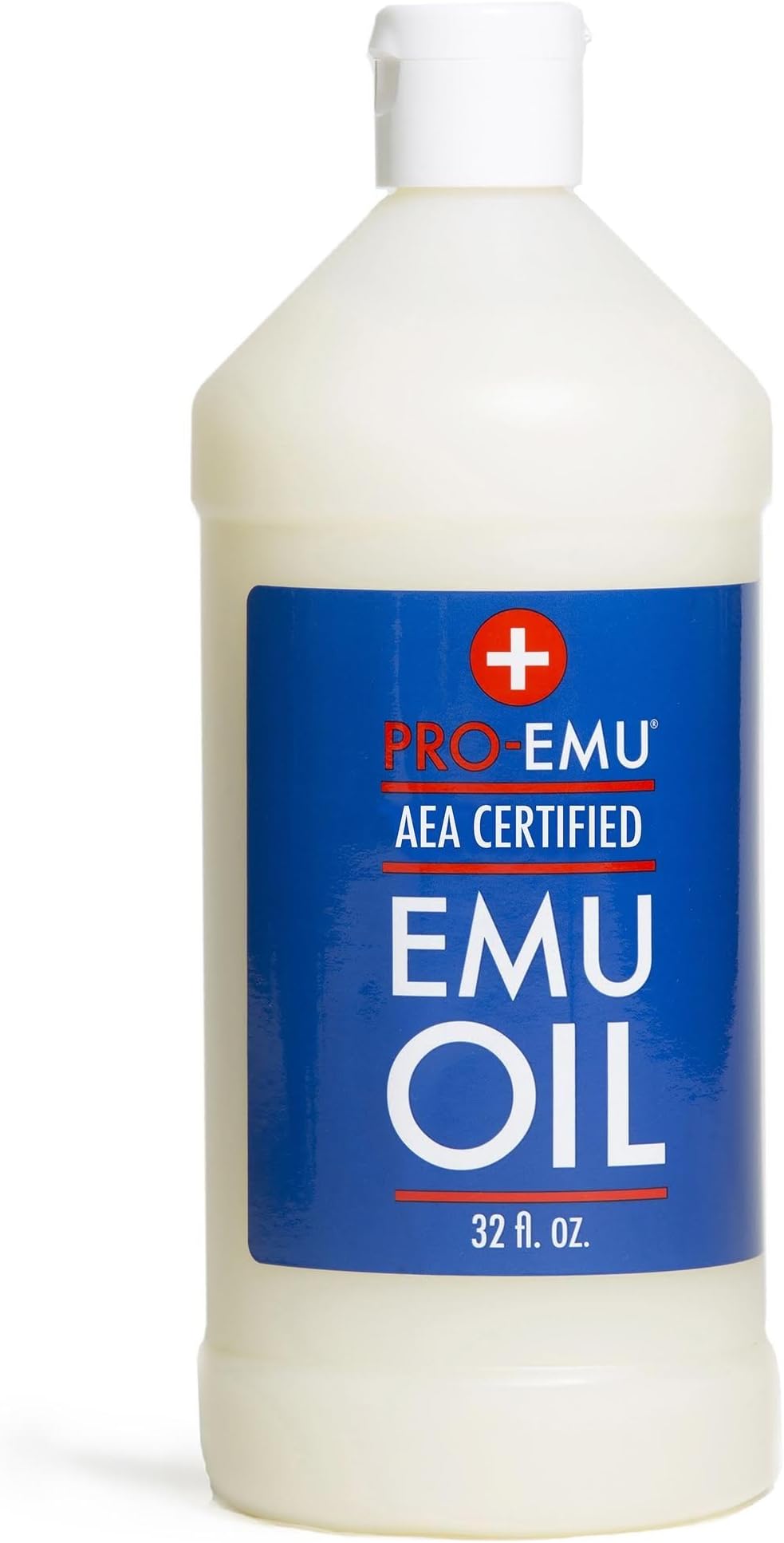 OIL (32 oz) All Natural Emu Oil - AEA Certified - Made In USA Best All Natural Oil for Face, Skin, Hair and Nails.
