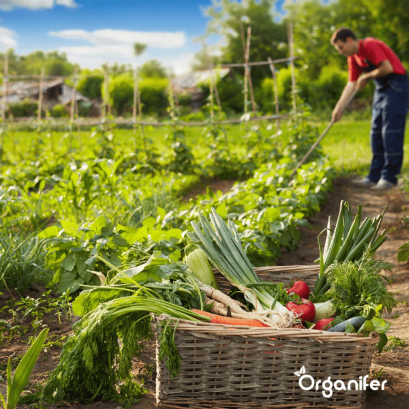 Organiczny Pakiet Nasion Warzyw | Nasiona Pomidora - Nasiona Ogórka - Nasiona Papryki - Nasiona Papryki - Nasiona Cukinii - Nasiona Organiczne - Organifer