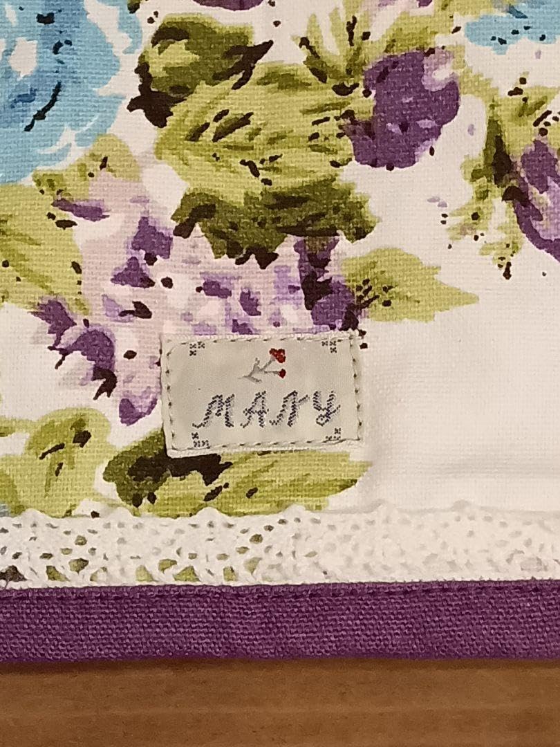 メゾン ド マニー ブルーローズ ポットカバー フレンチカントリー希少