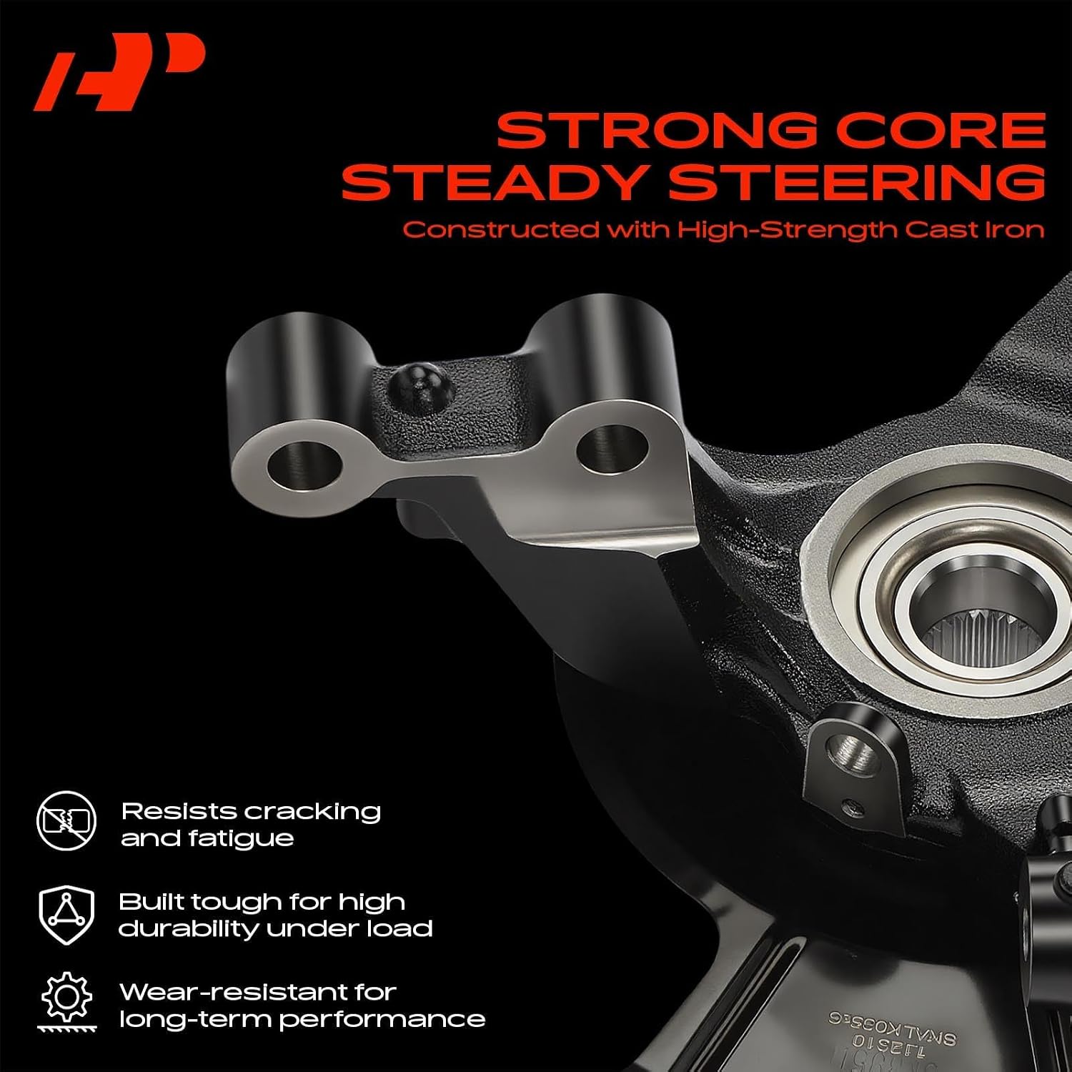 A-Premium Front Left Steering Knuckle & Wheel Bearing Hub Assembly Compatible with Ford Edge 2007 2008 2009 2010, Driver Side