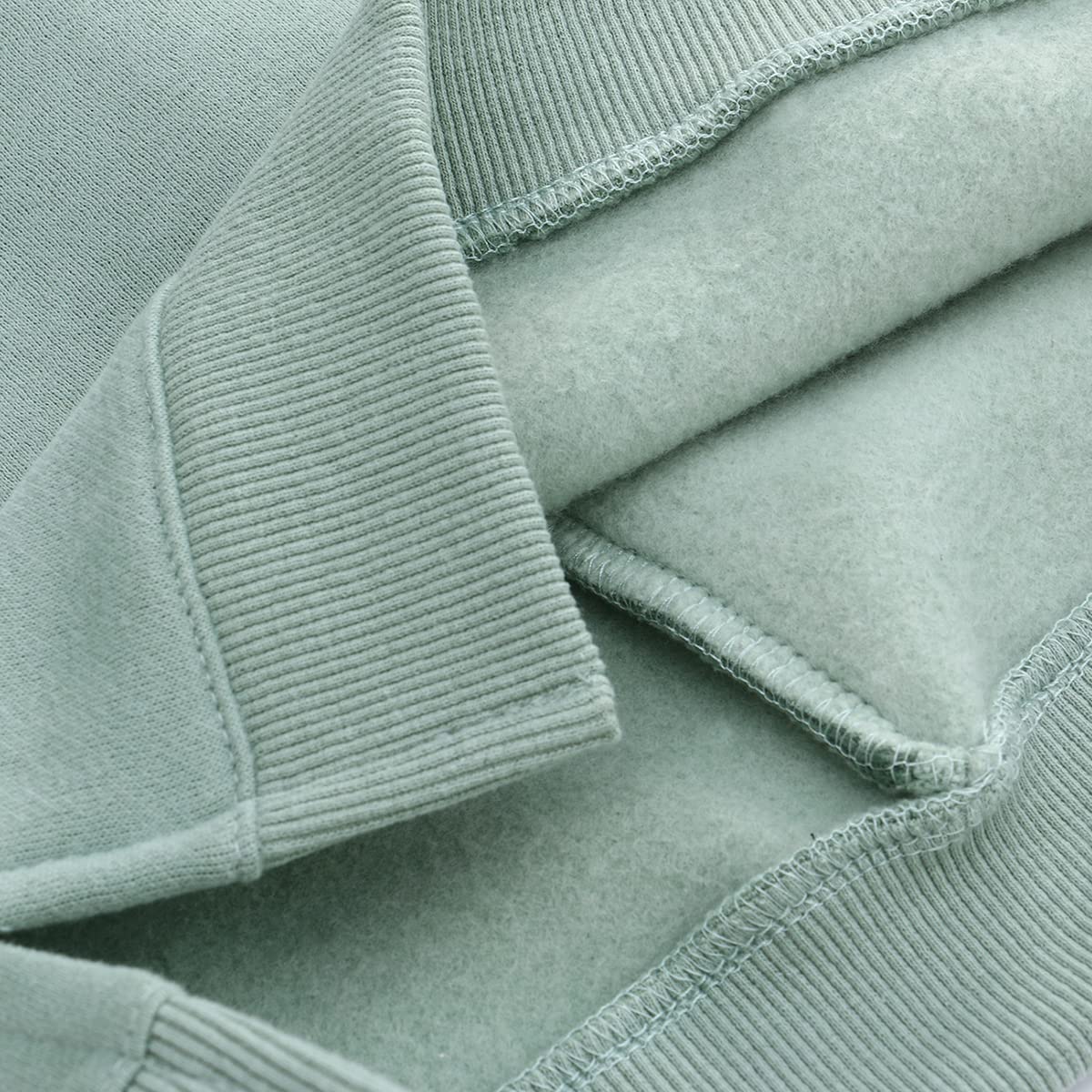 Famuka Baby Kapuzenpullover Kleinkinder Hoodie Jungen Mädchen Einfarbig Sweatshirt Pullover (24 Monate, 100, Grün)
