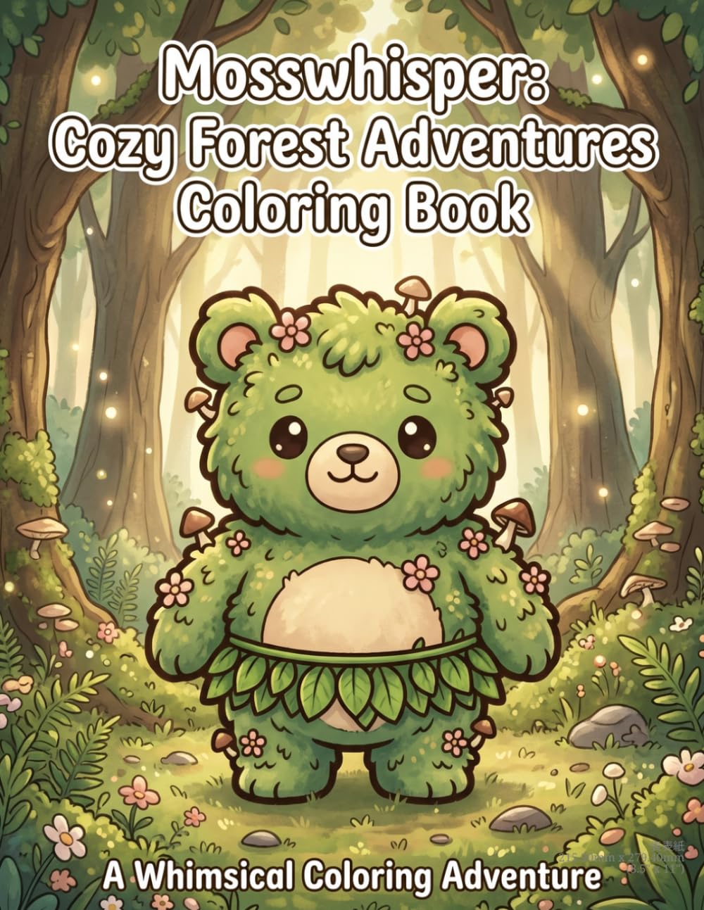 Mosswhisper:Cozy Forest Adventures Coloring Book: A Whimsical Coloring Adventure (Mosswhisper Coloring Book Series)