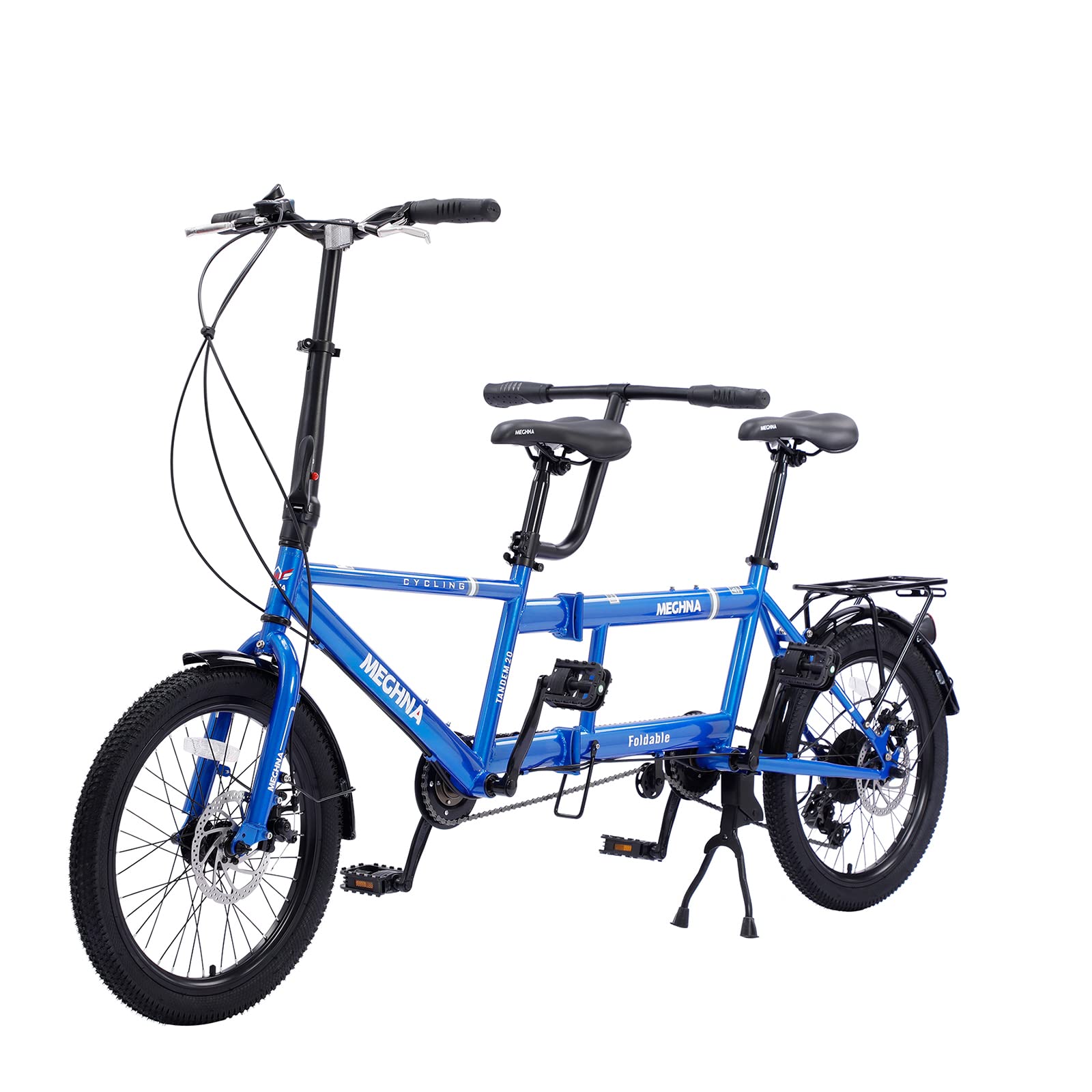 Buy KNUS Tandem Bike20 inch Folding City Tandem Bicycle, Foldable