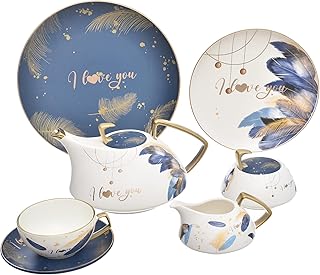 Oxford Porcelain Tea 24 Pieces Set, Matte - J2304227-4