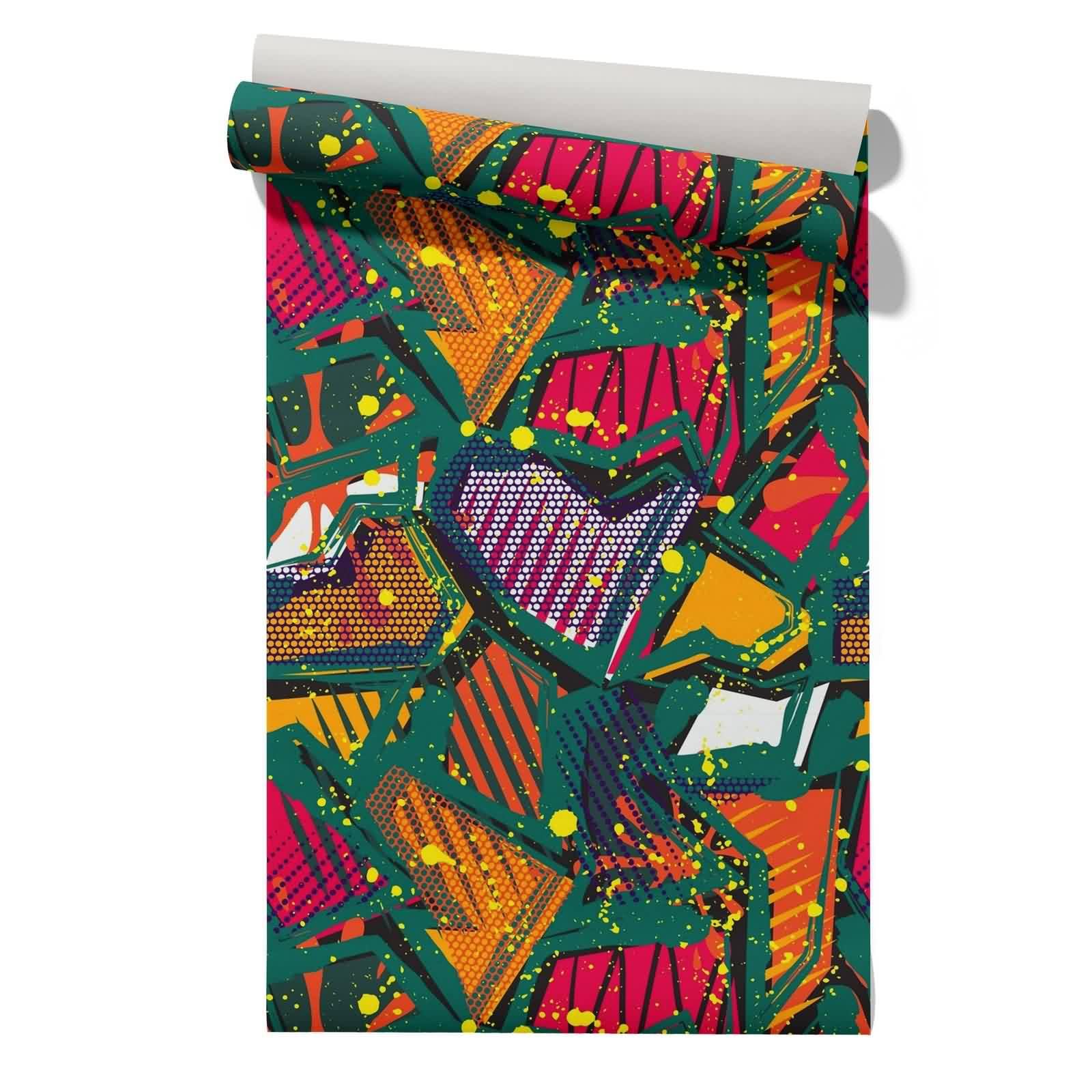 Vinilo Decorativo Autoadhesivo 3d Retro Impermeable Adhesivo Cocina Bano
