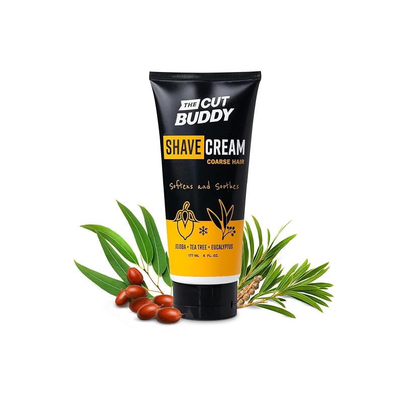 The Cut Buddy Creme de Barbear Espumante Branco, 177 mL