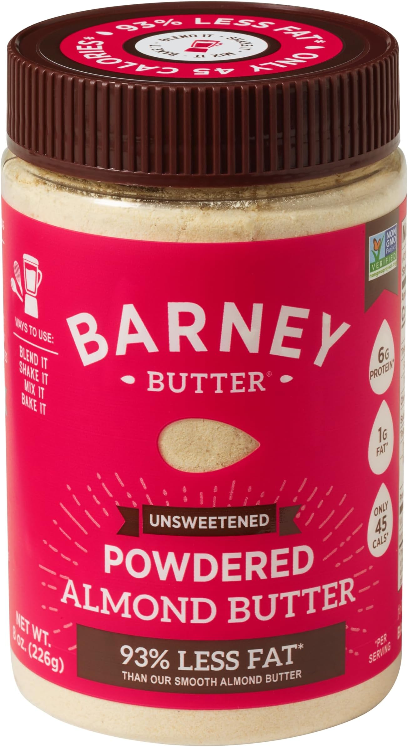 Powdered Almond Butter, Unsweetened, 8oz