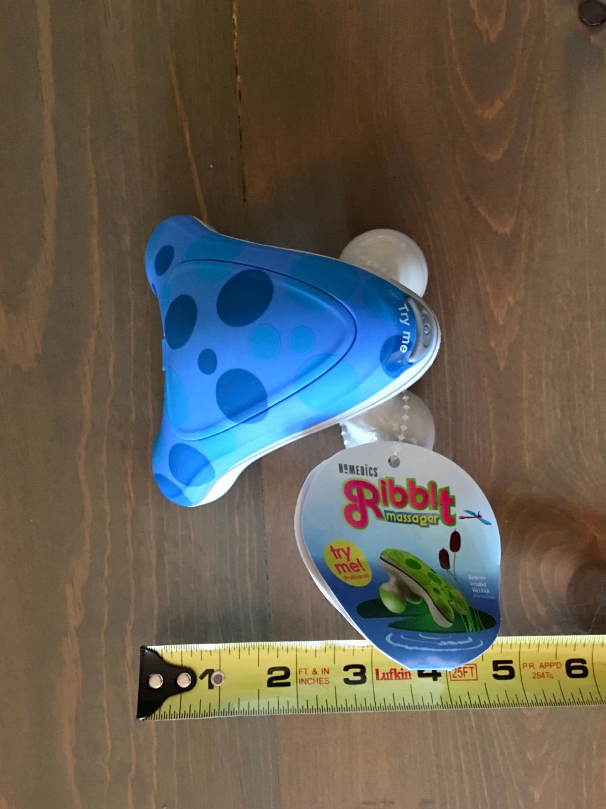 HoMedics Ribbit Handheld Mini Massager | Vibration Massage, Illuminated ...