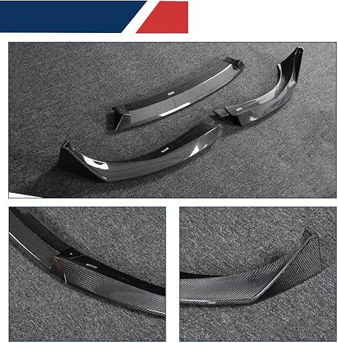 Miniatura 5 de Borde de parachoques delantero de fibra de carbono G26 para BMW Serie 4 G26 I4 440i M440i xDrive Gran Coupe M Sport Hatchback 4 puertas 2021-2023