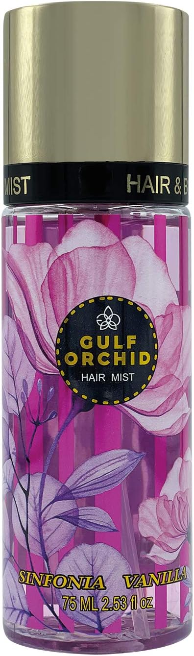 Gulf Orchid Sinfonia Vanilla Hair Mist Hair Perfume Fragrance - 75 ml
