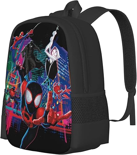 Miniatura 2 de LVTFCO Mochila de viaje, mochila de superhéroe, bolsas para hombres y mujeres, Negro1, Mochilas de viaje