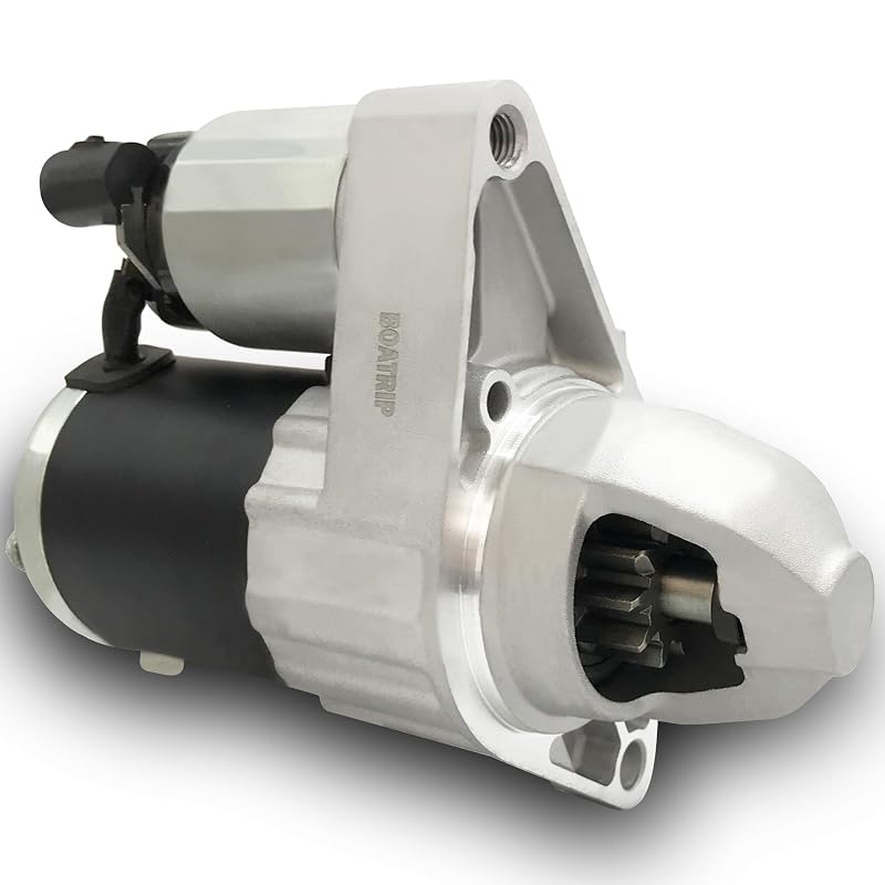 Motor de partida Boatrip 12 V 1,4 kW, 10 dentes, rotação horária – Chrysler, Jeep, Fiat e Ram – 1 unidade