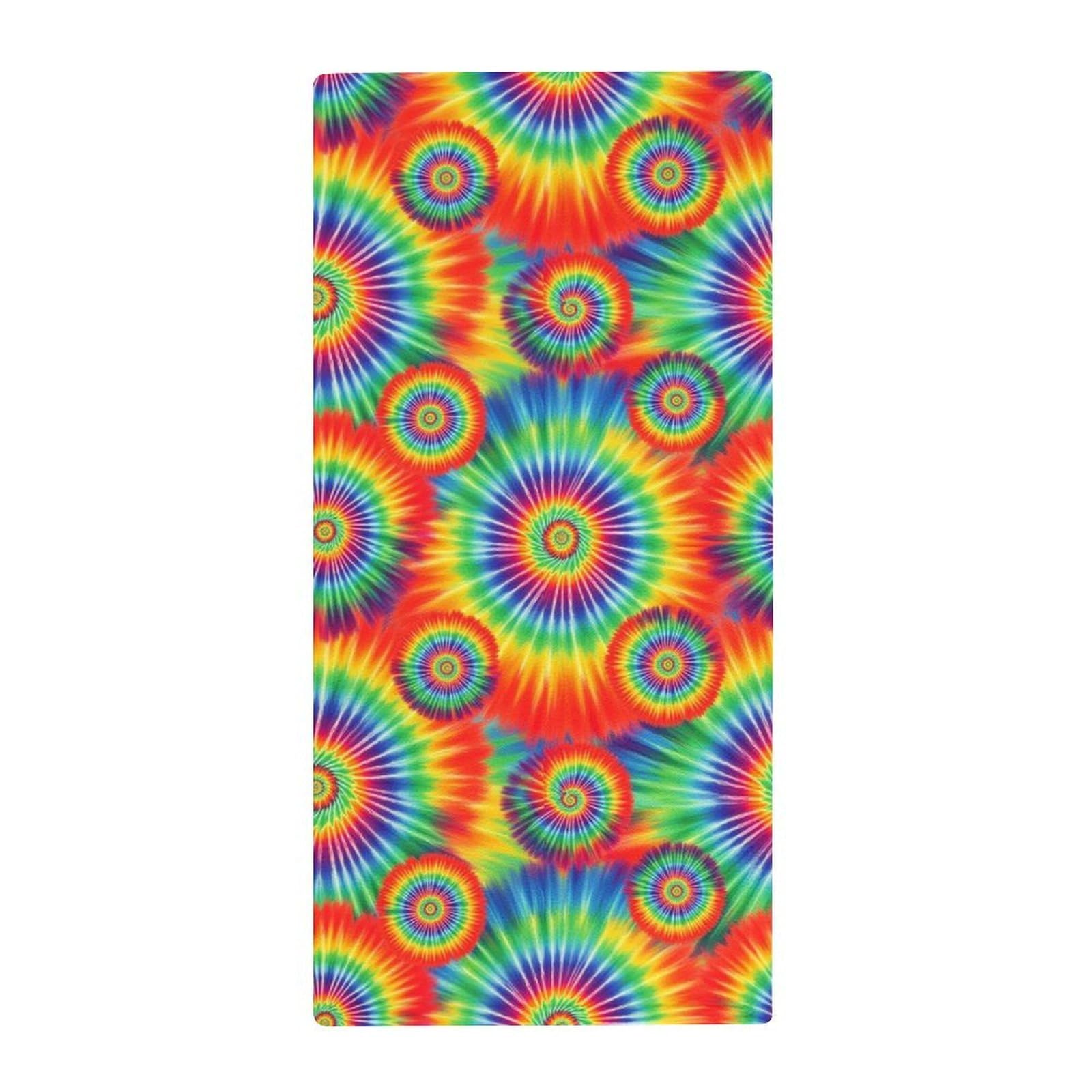 Anceky Luxury Hand & Face Towels, Tie Dye Ultra Soft Bath Towels for Hotels, Spa & Guest Bathrooms